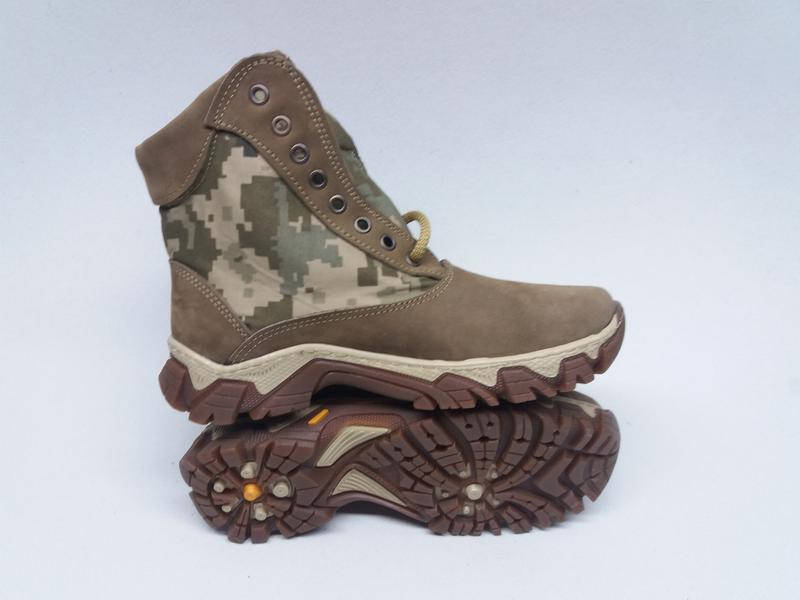 

Летние бежевые берцы с водоотталкивающими вставками камуфляжа пиксель, Бежевый