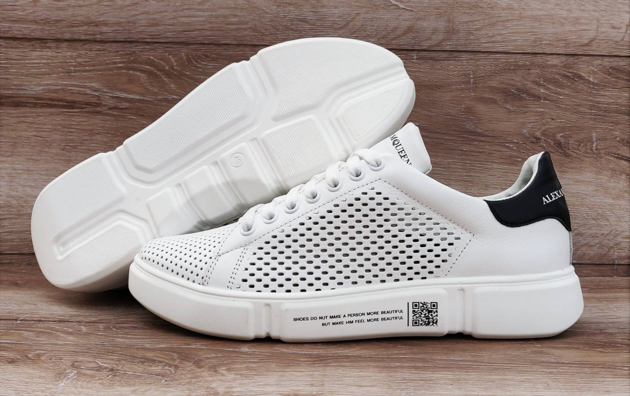 

Мужские кроссовки RoadStyle Натуральная кожа Только на 41/42 - нога до 27см надо, Белый