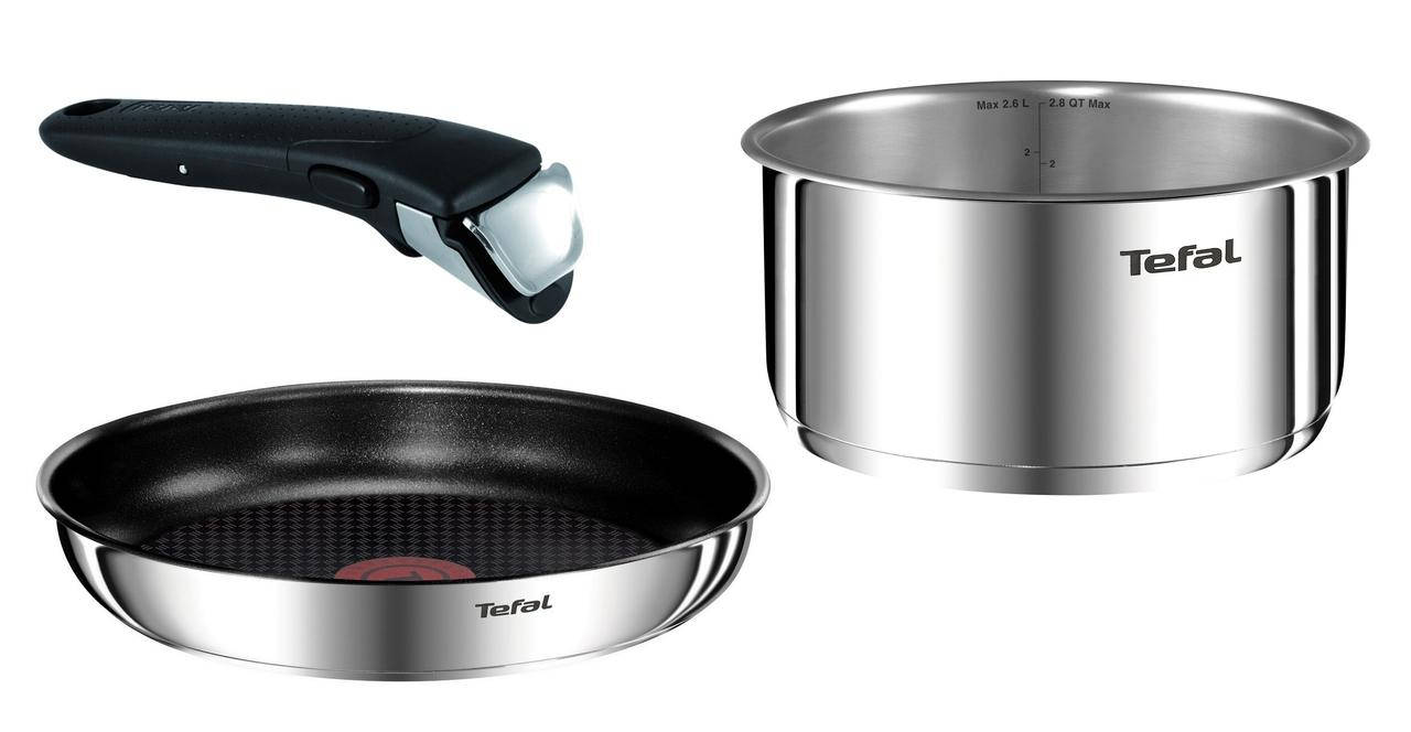 

Комплект Tefal Ingenio Emotion 3 елементів