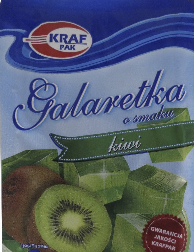 

Желе (Galaretka) зі смаком ківі Kraw Pak Польща 70г