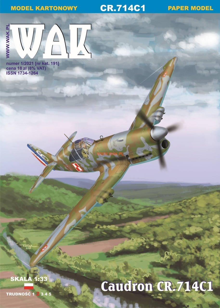 

Caudron CR.714C1 1/33 +резка 80 +фонарь 60 грн