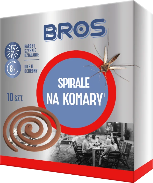 

Спирали от комаров BROS инсектицидные 10шт.
