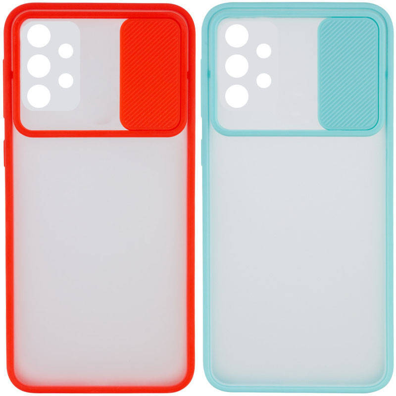 

Чехол Camshield mate TPU со шторкой для камеры для Samsung Galaxy A52 4G / A52 5G / A52s, Зелёный