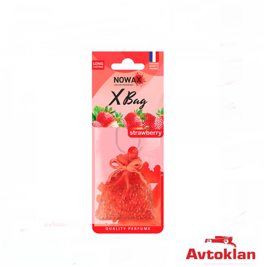 

Ароматизатор запах мешочек в машину пахучка для авто Nowax X Bag - Strawberry (NX07560)