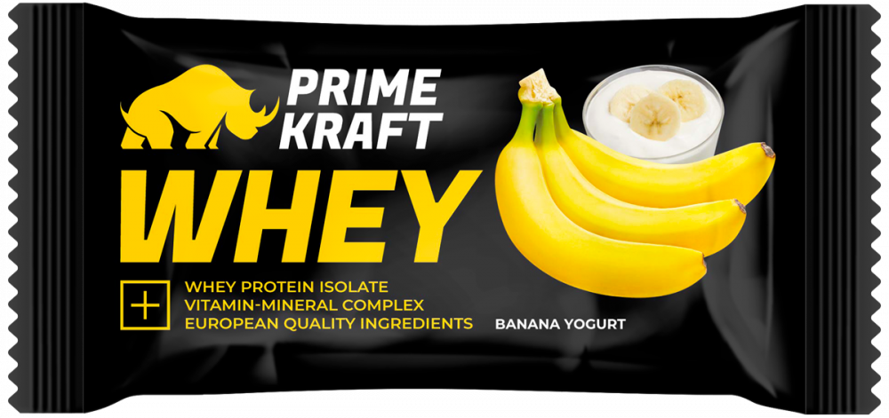 

Порционный протеин Prime Kraft Банановый Йогурт (30 грамм)