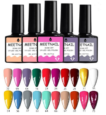 

Набор 20шт гель лаков Meetnail для маникюра и педикюра