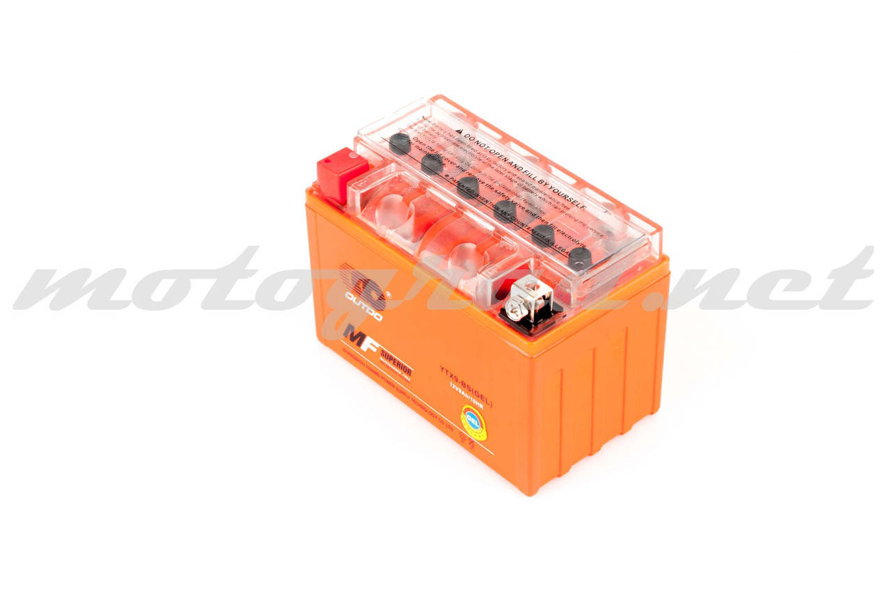 

Аккумулятор 12V 9А гелевый OUTDO (152x88x106 мм, оранжевый, mod:YTX9-BS)
