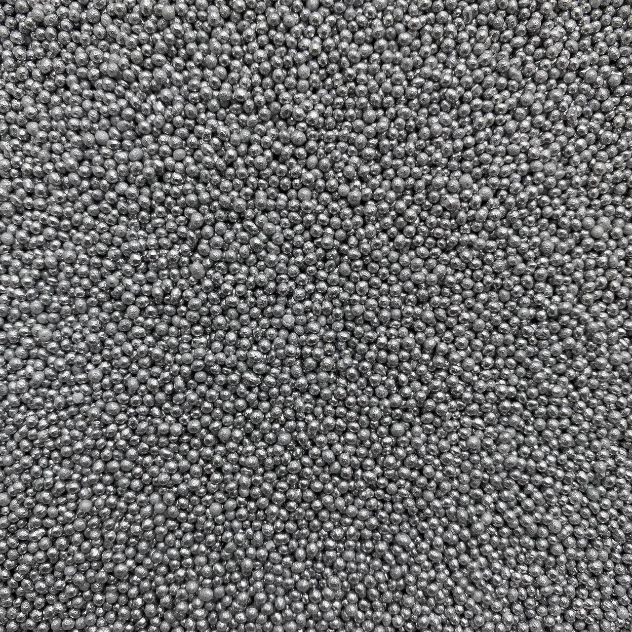 

Сахарные шарики серебряные 1мм (100г), Золото