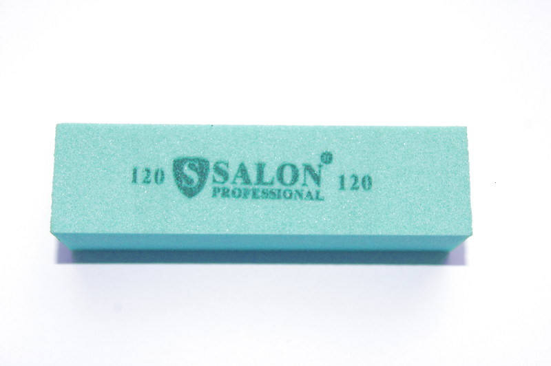 

Баф для ногтей Salon Professional 120/120, голубой