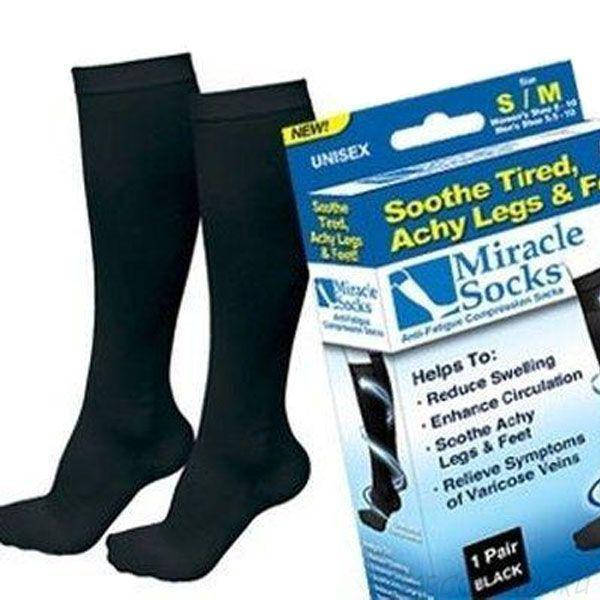 

Компрессионные Носки для профилактики и лечения ног Miracle socks 00012