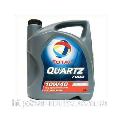 

Моторное масло Total Quartz 7000 Diesel 10W40 5литров