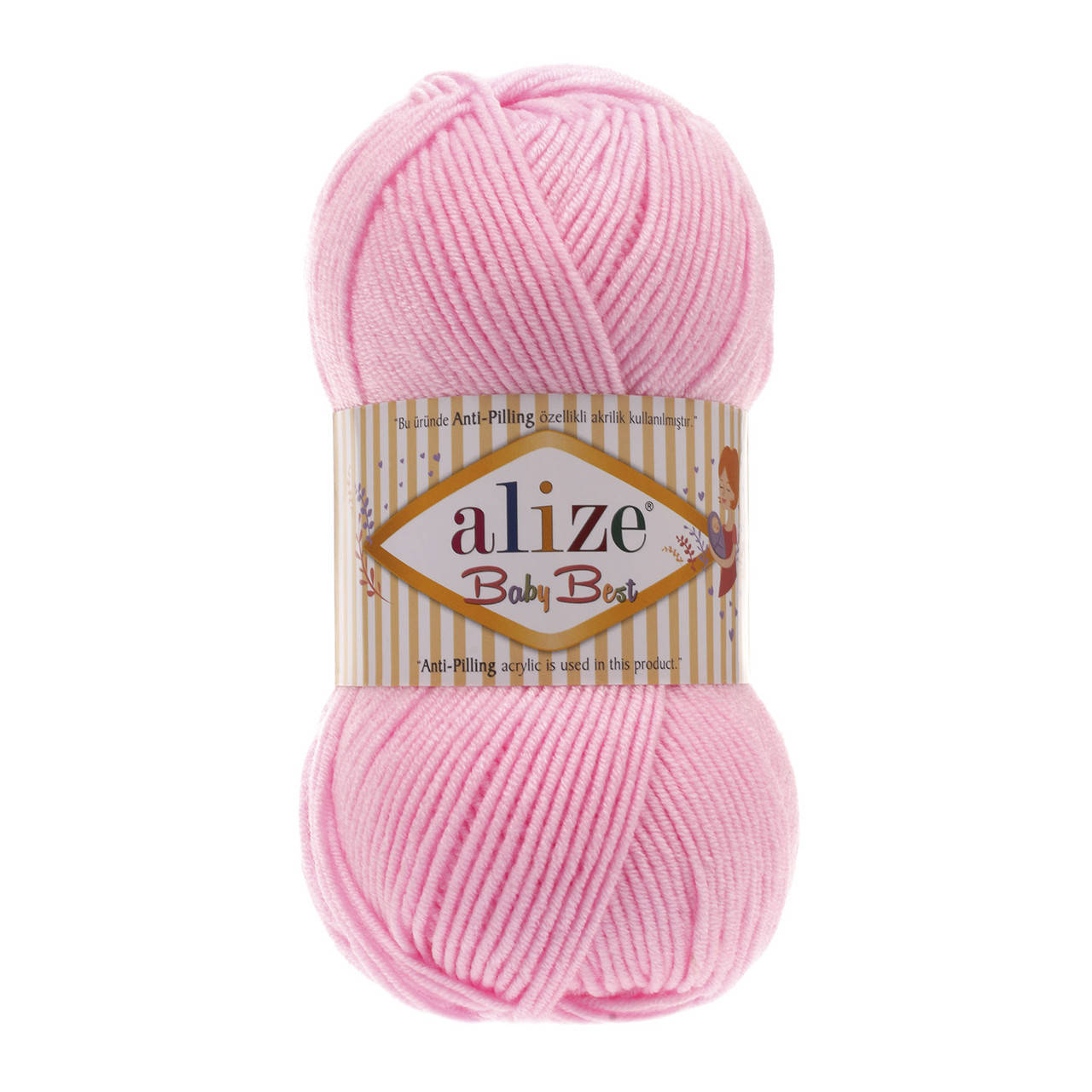 

Alize BABY BEST розовый № 191