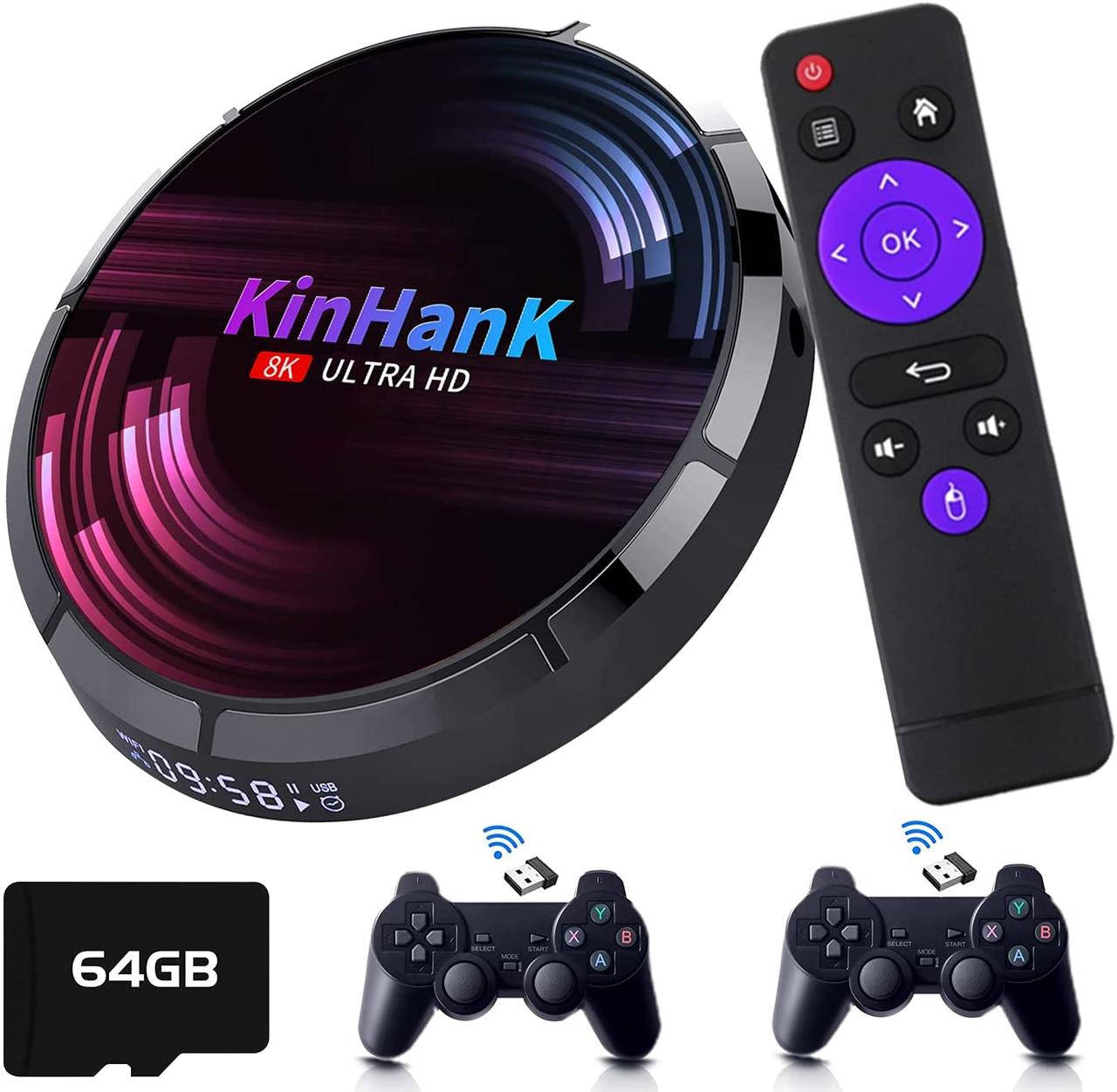 

Super Console X-Max Emuelec4.2 Amlogic S905X3 4GB RAM 64GB Android TV 9.0 33000 Games