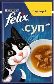 

Felix Soup Суп с курицей для кошек, 48 г