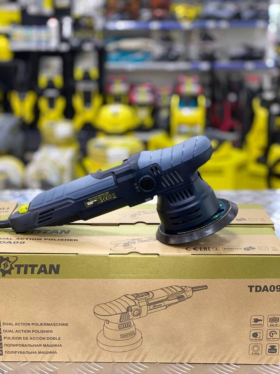

Машинка полировальная ротационно-эксцентриковая TITAN TDA09 194643