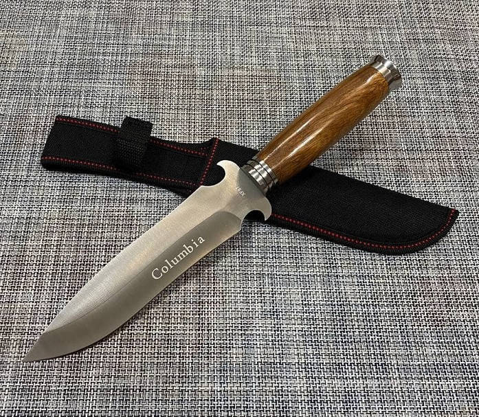 

Охотничий тактический нож с чехлом XF87 Columbia 32см / М-303