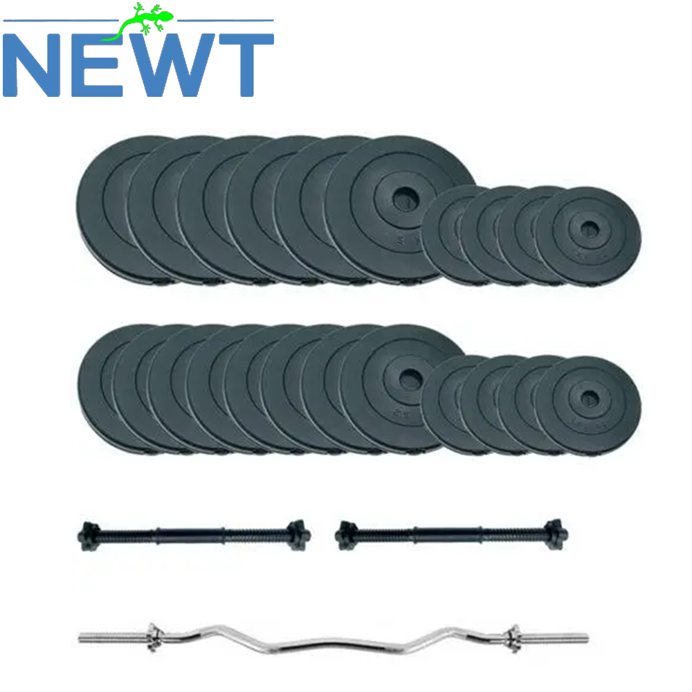 

Набор штанга гантели разборные Newt Gym Set-W Rock Pro 67 кг, Черный