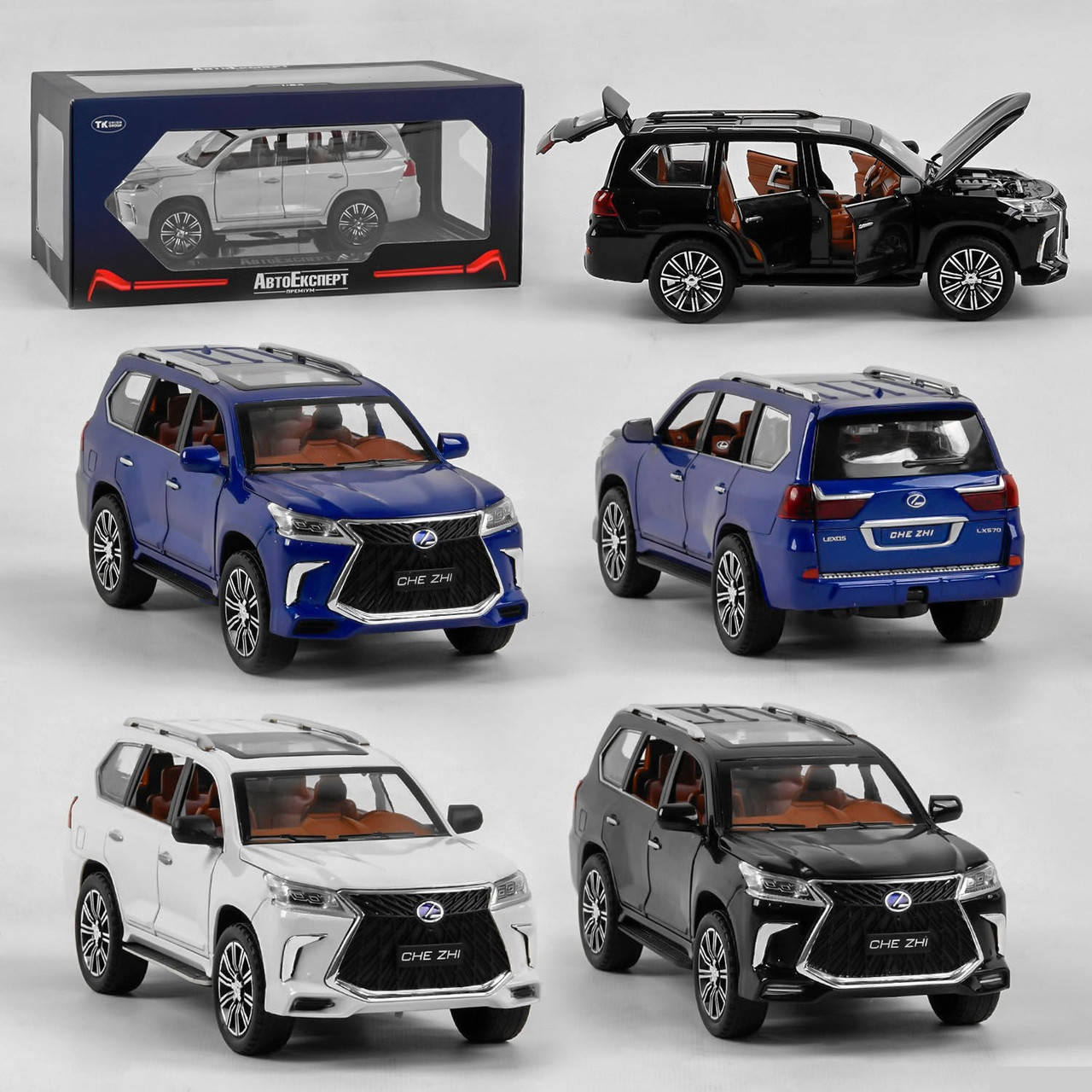 

Джип металлопластик Лексус, GT - 8288 "AutoExpert",1:24