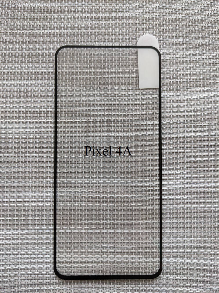 

5D защитное стекло для Google Pixel 4A, Черный