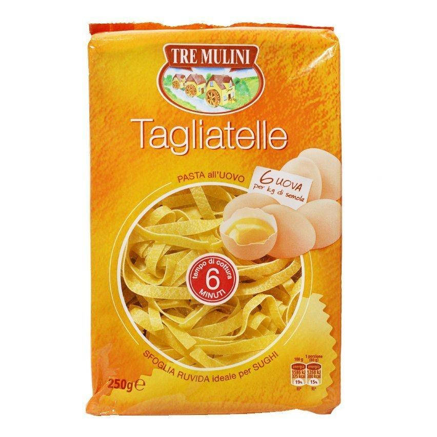 

Макароны(Pasta) Tre Mulini Tagliatelle, Paрpardelle...с яйцом 250г. Италия