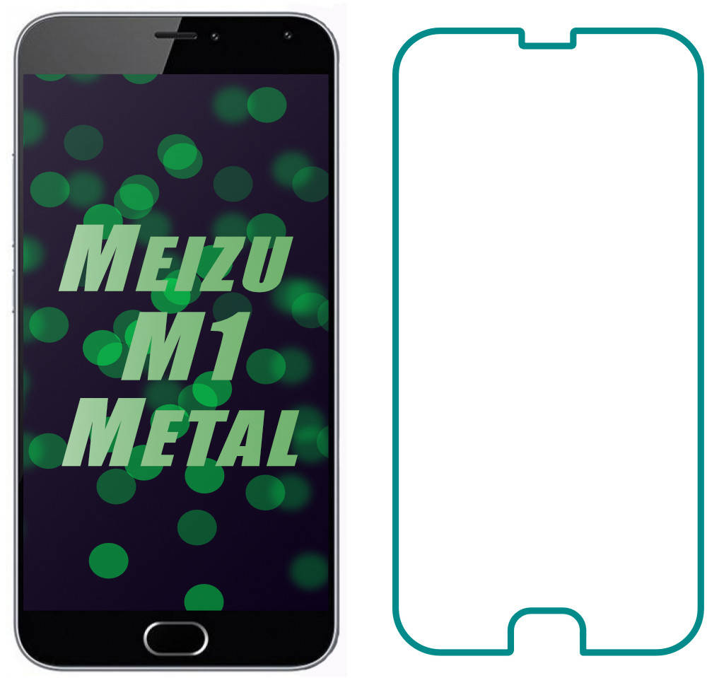 

Защитное стекло Meizu M1 Metal (Прозрачное 2.5 D 9H)