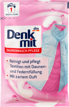 

Denk mit Daunenwaschmittel Sachet, 60 мл жидкость для стирки пуховиков Германия
