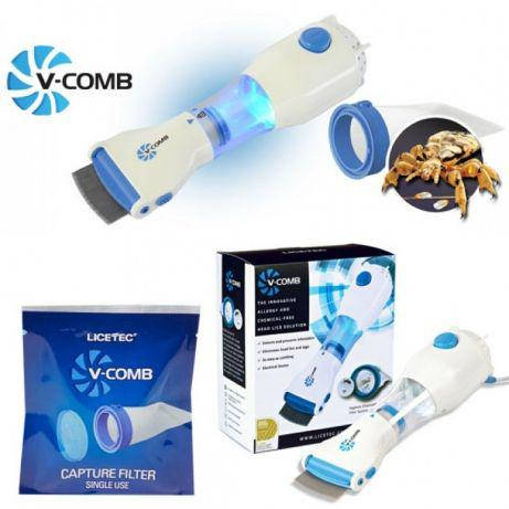 

Электрическая расческа для удаления вшей V-COMB