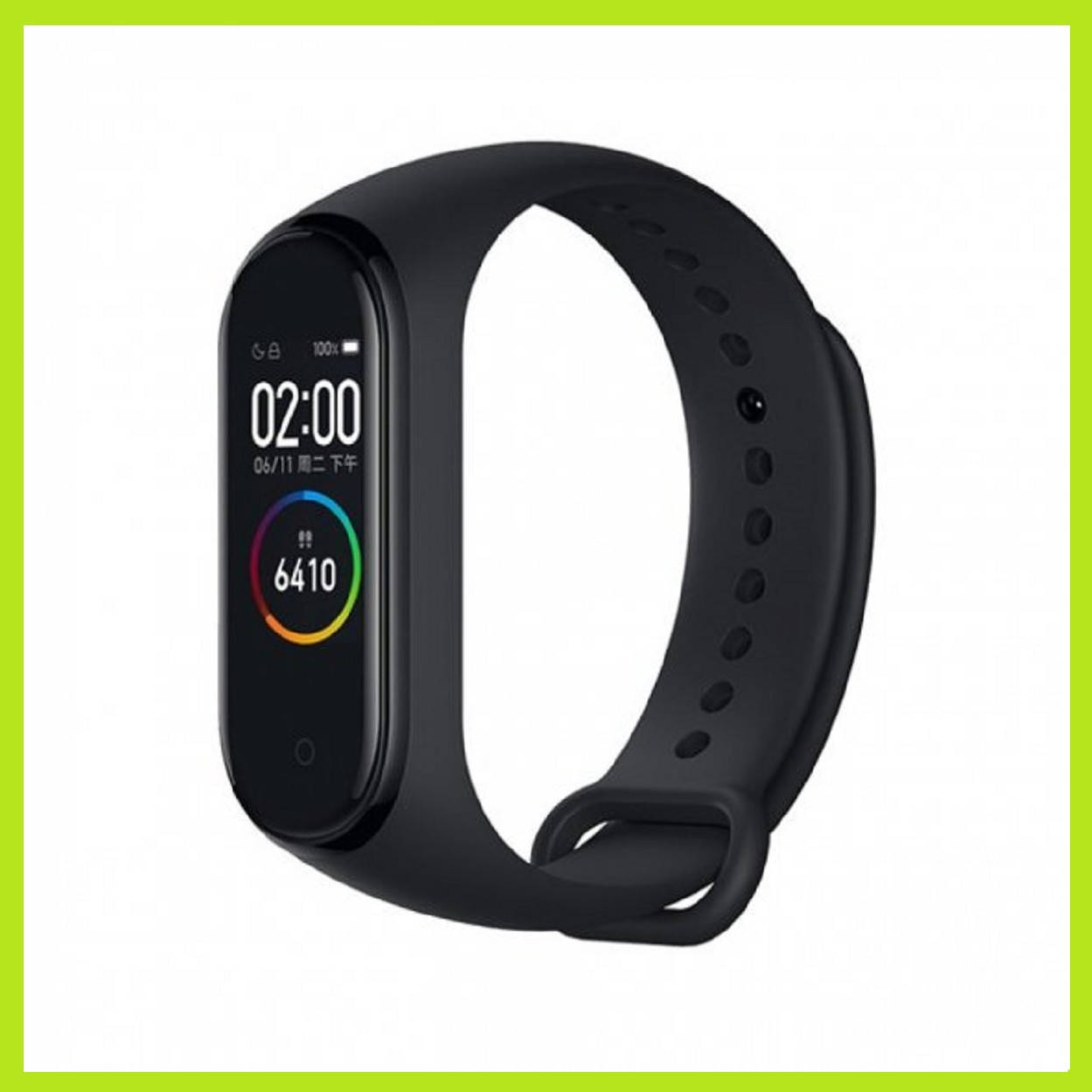 

Силиконовый ремешок для Xiaomi Mi Band 3/4 (Black / Черный)