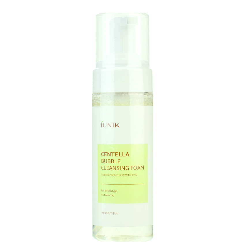 

Очищающая пенка с центеллой IUNIK Centella Bubble Cleansing Foam, 150 мл