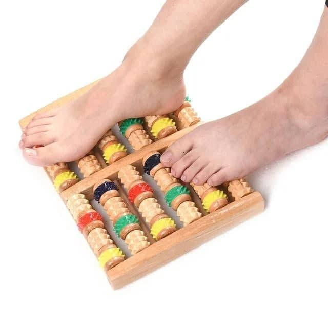

Красочный деревянный массажер для ног s