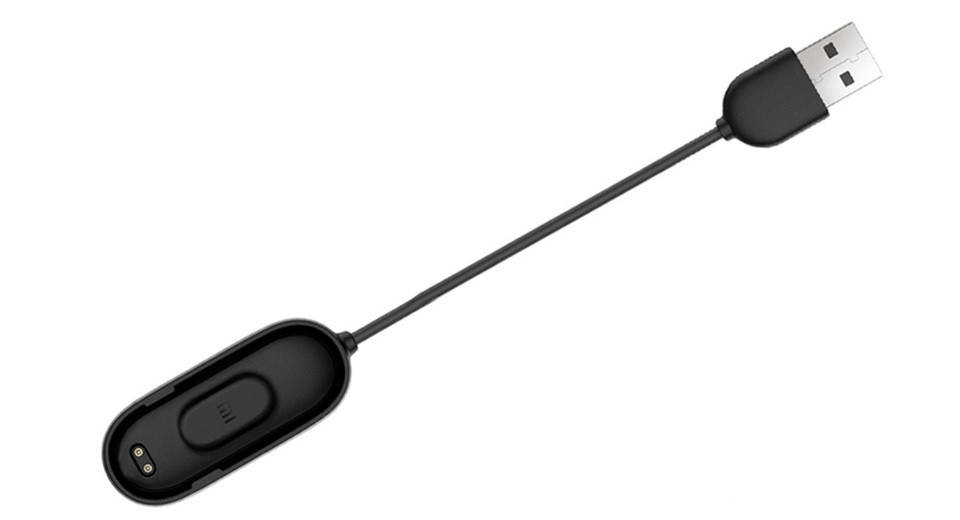 

Usb кабель для зарядки Xiaomi mi band 4 (тех. пакет) Black