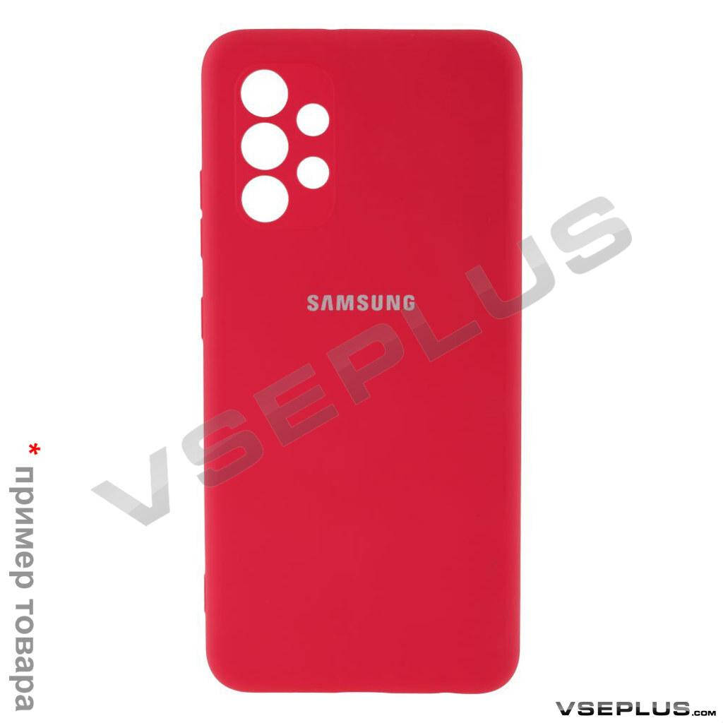 

Чехол (накладка) Samsung A325 Galaxy A32 / A326 Galaxy A32, Original Soft Case, красный