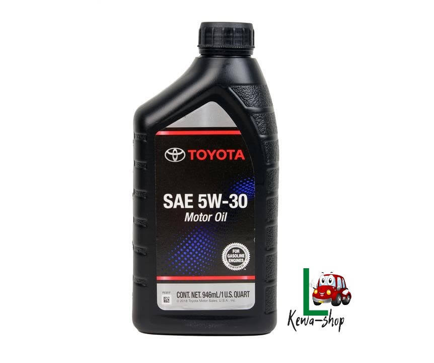 

Моторное масло Toyota Motor Oil 5W-30 0.946 л (002791QT5W)