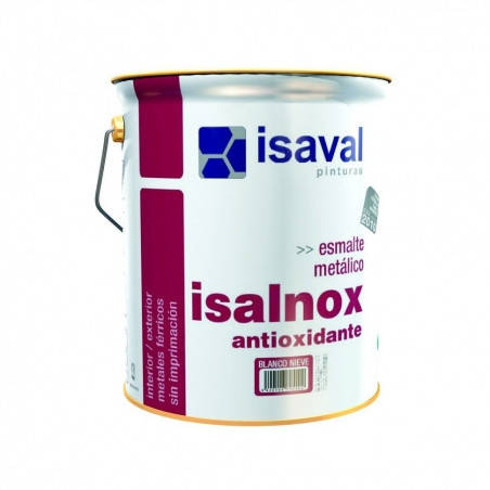 

Эмаль по металлу противкоррозионная ISAVAL Isalnox 4л