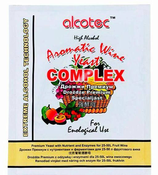 

Сухие премиум дрожжи Alcotec Aromatic Wine Complex