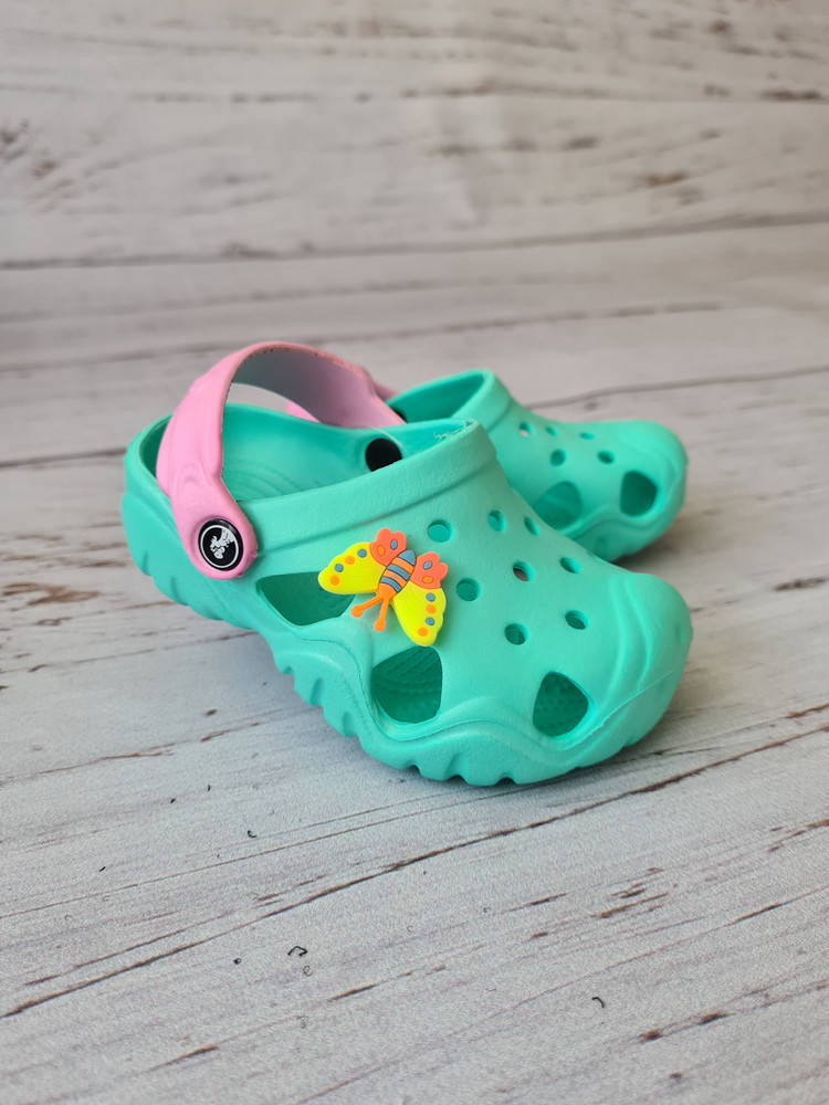 

Детские кроксы jose amorales для девочки (размеры 22/23, 26/27, 28/29) бирюзовый, Сиреневый