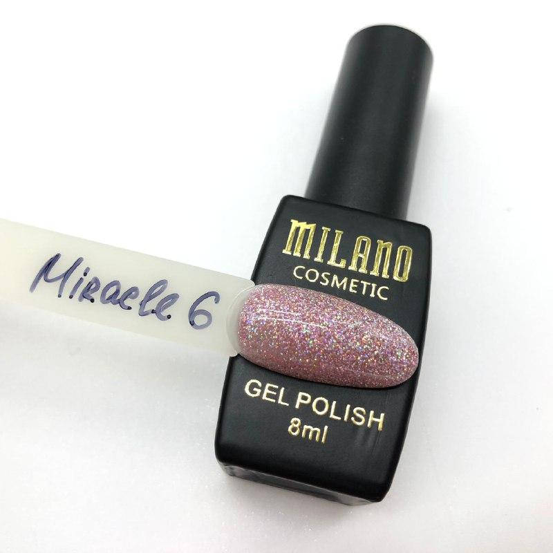 

Гель-лак Milano Miracle 8 мл, №6