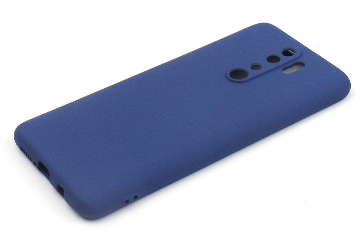 

Чехол Soft Silicone Case для Xiaomi Redmi Note 8 Pro Blue, Синий