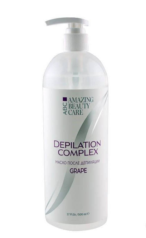 

ABC Jerden Proff Depilation Complex Grape - масло после депиляции (с дозатором) "Виноград", 500 мл