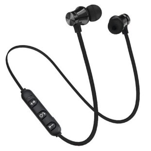 

Наушники беспроводные вакуумные с микрофоном Bluetooth HEONYIRRY H21 Черный