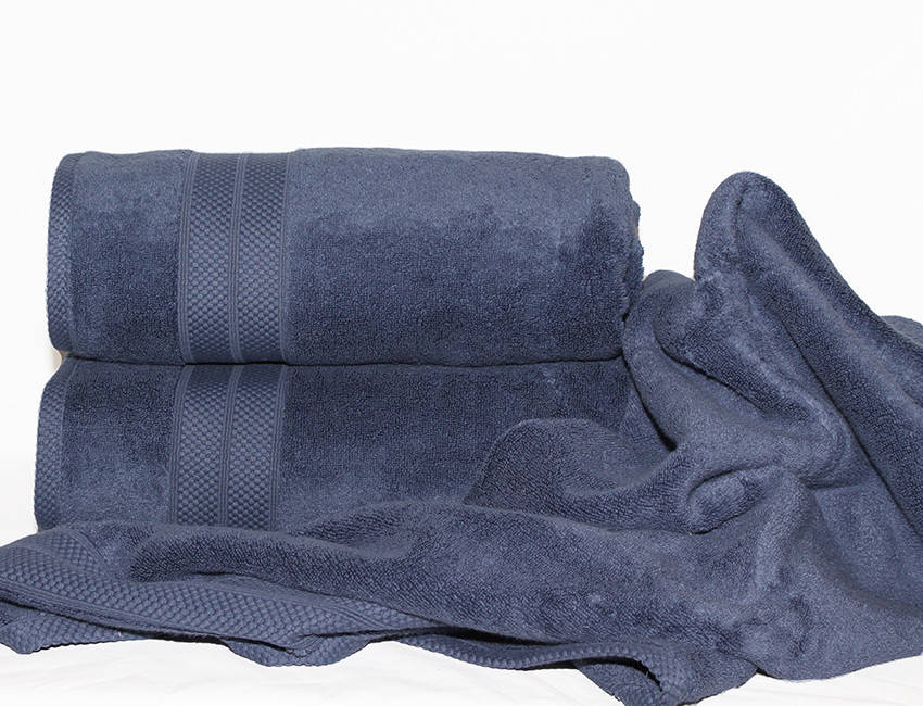 

Полотенце махровое 70х140 ТМ TAG Havlu цвет: синий