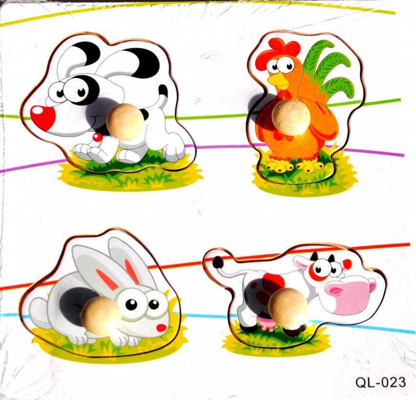 

Деревянная игрушка рамка с вкладышами