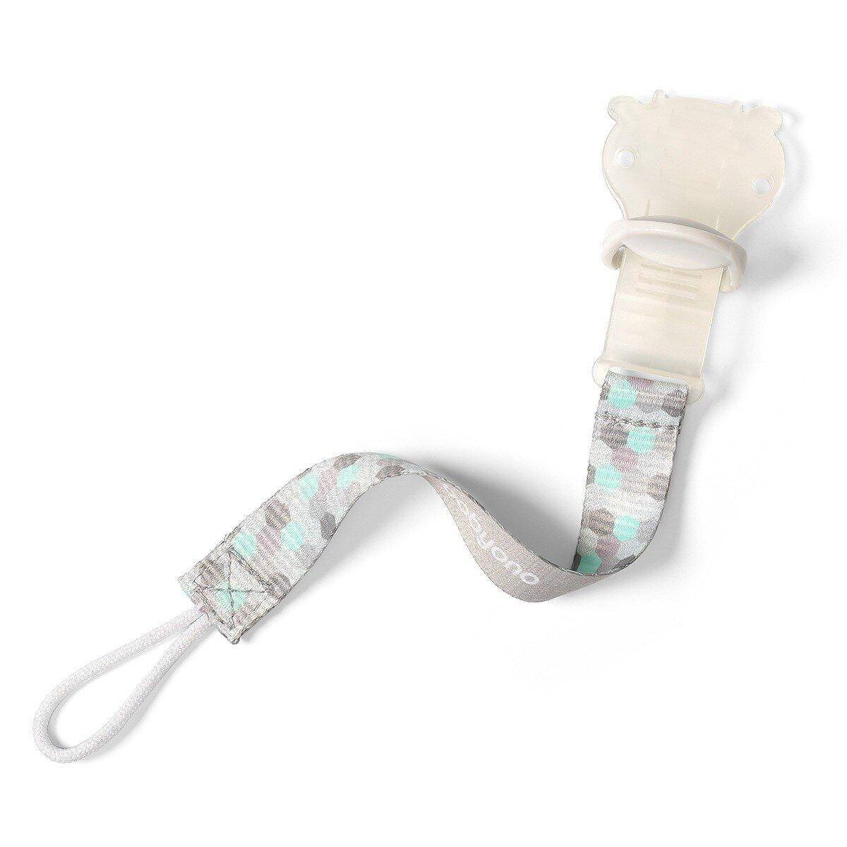 

Лента для пустышки с прищепкой BabyOno (Серо-бирюзовый), Разные цвета