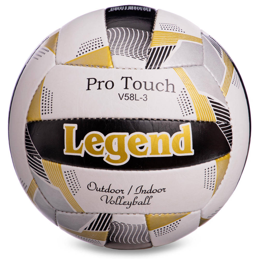 

Мяч волейбольный PU LEGEND LG5400 (PU, №5, 3 слоя, сшит вручную)