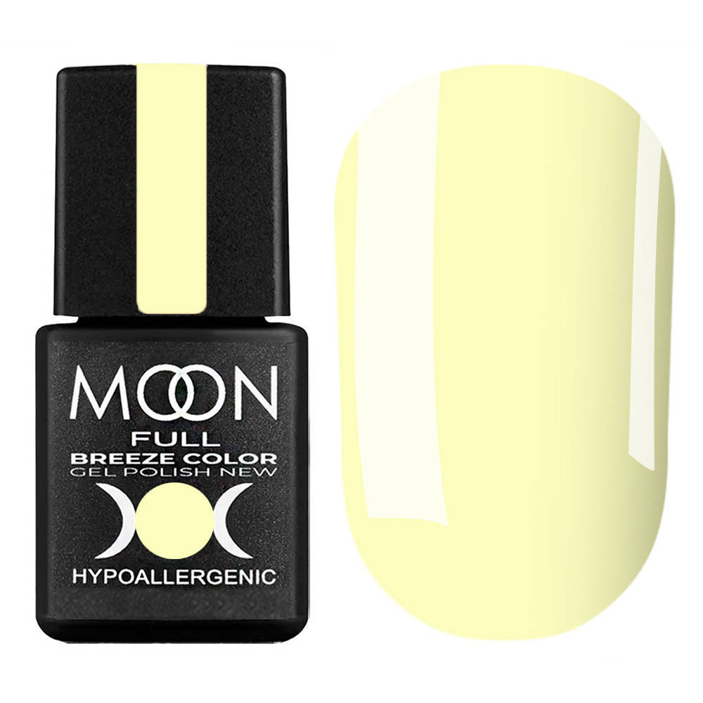

Гель-лак Moon Full Breeze Color № 448 (пастельный желтый, эмаль), 8 мл