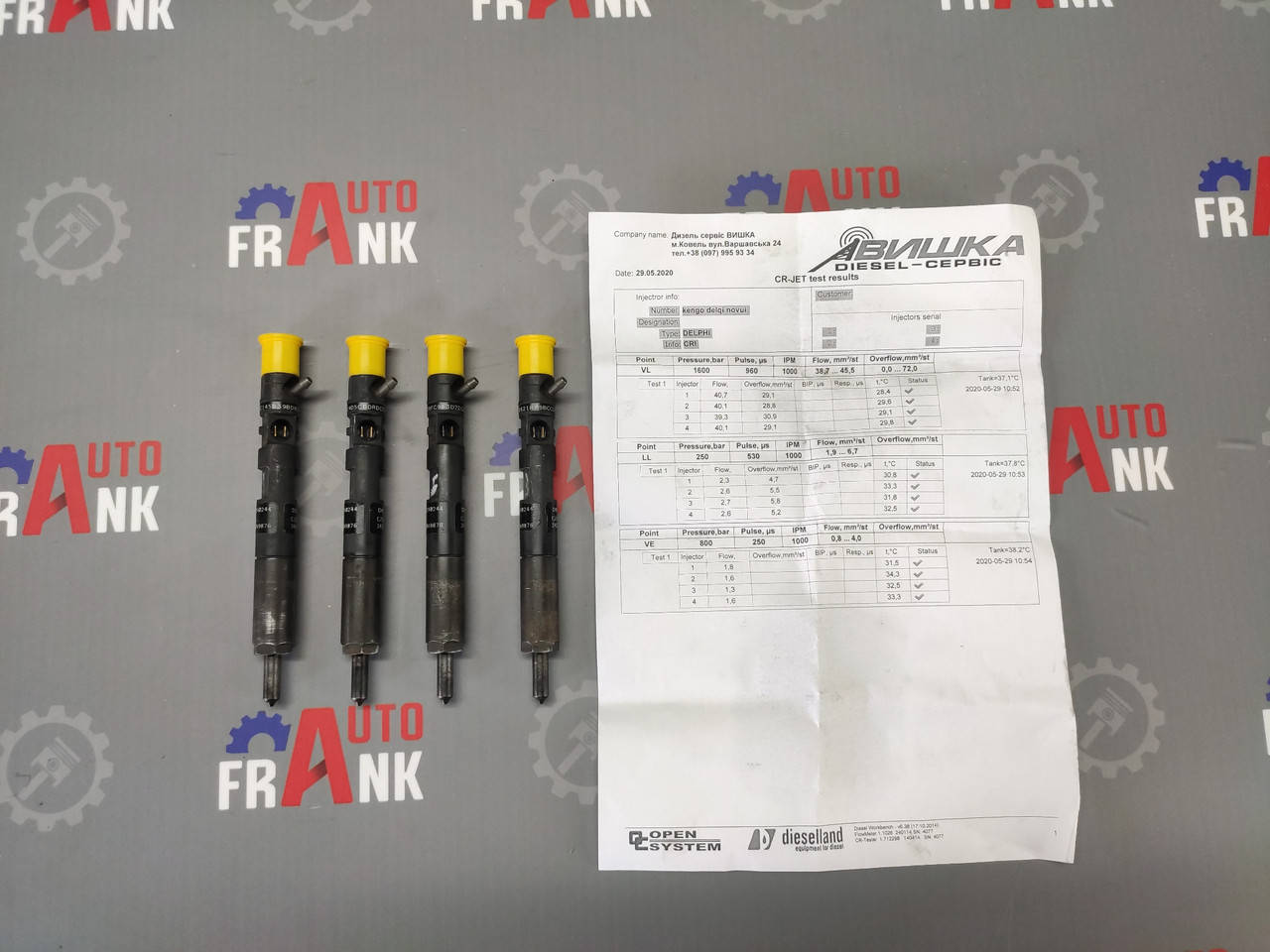 

Форсунки ОРИГИНАЛ 1.5 dCi EJBR02101Z для Dacia/ Nissan/ Renault Kangoo ,Clio, Megane