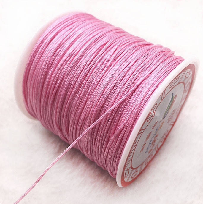 

Шнурок розовый нейлон 1,5 мм