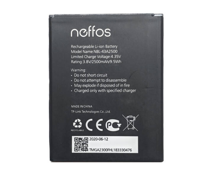

Аккумулятор TP-Link Neffos C7S TP7051 / NBL-43A2500 Original