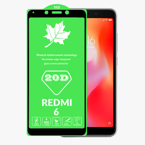 

Стекло Xiaomi Redmi 6/Redmi 6A/Redmi 7A (20D, black) без упаковки, Черный