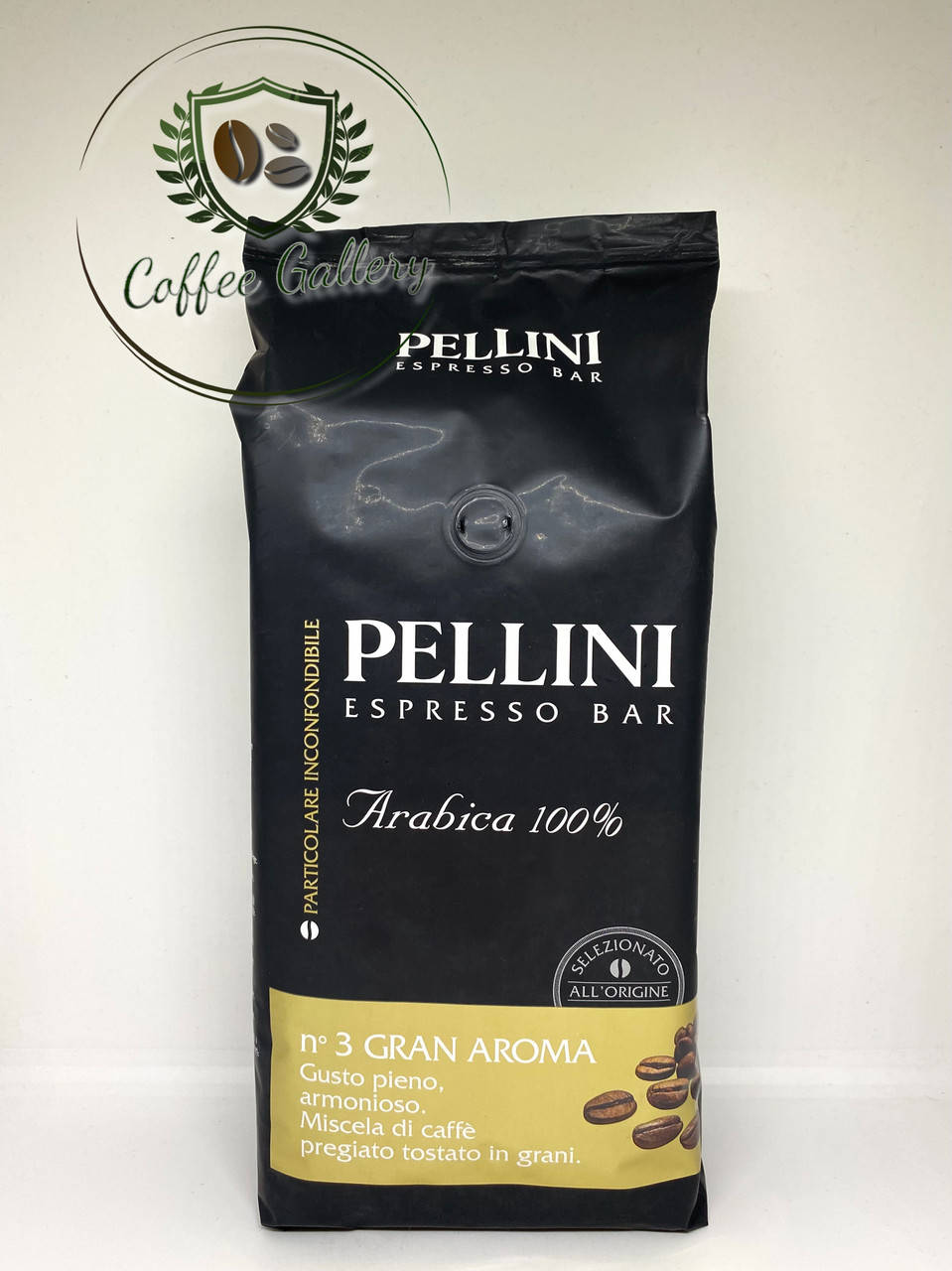 

Кава зернова Pellini n°3 Gran Aroma 100% Arabica 1000г